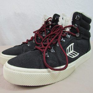 Cariuma Catura Sherpa Lined Hiking Boots W sz 10.5 M sz 9 Shoes Therma